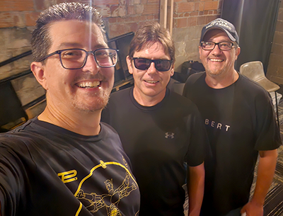 Mr. Furley (L-R) Scott Herbst, Chris Compton, and Jamie Hook